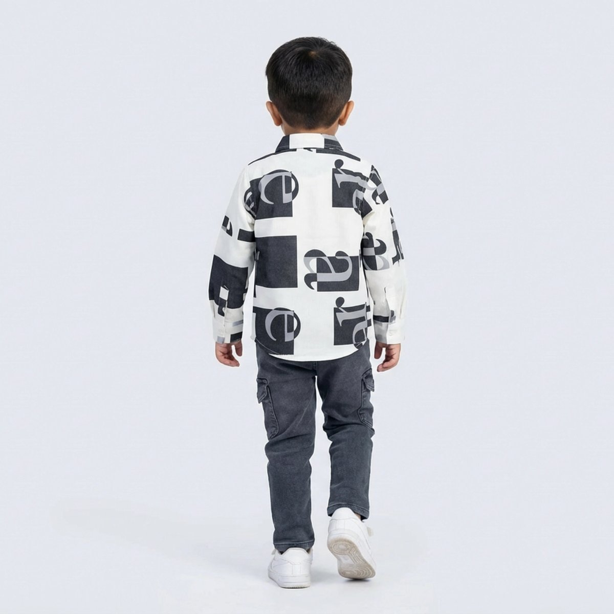 Kids Casual Kurta Pyjama Set 009 — view 6