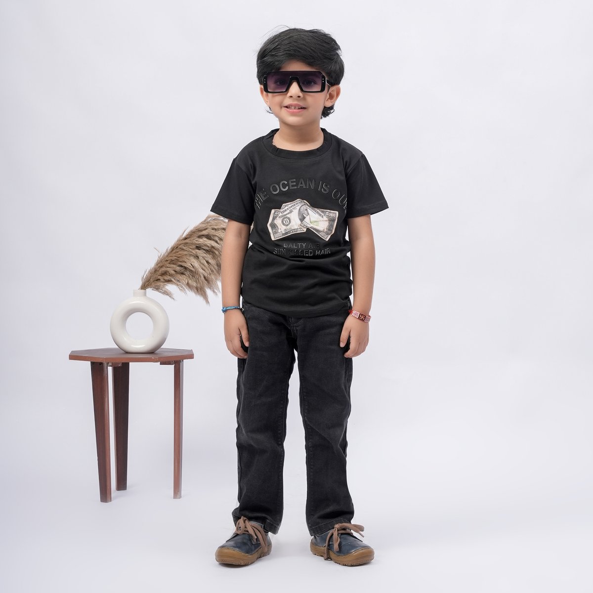 Kids School Cargo Shorts 091 alternate view