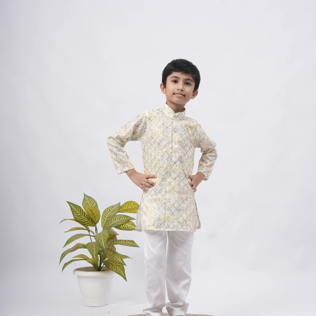 Girls School Ethnic Sherwani 097 — view 3