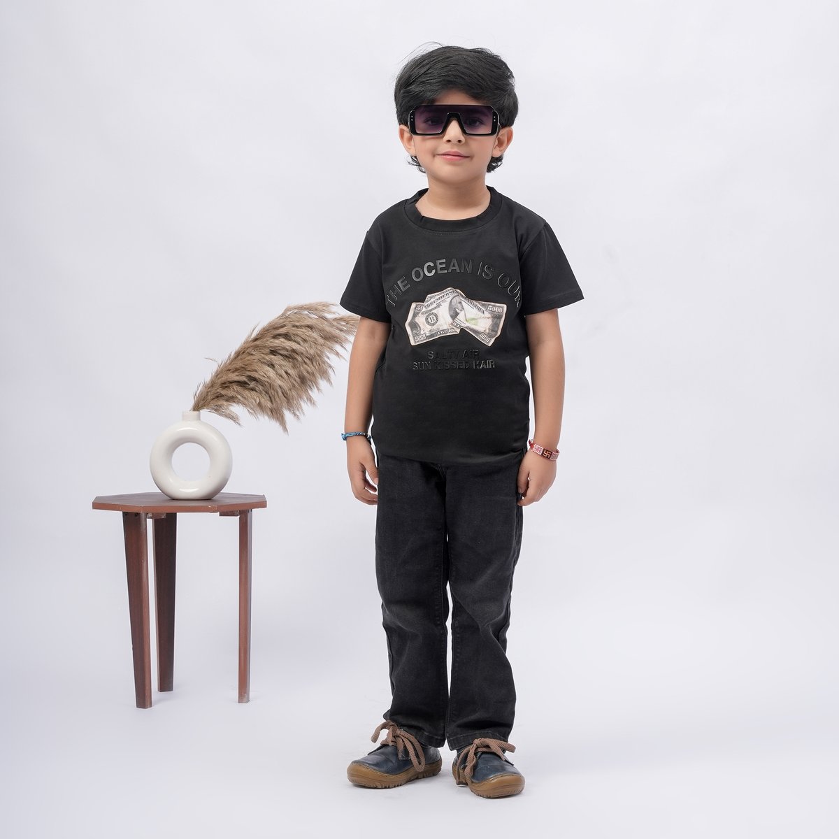 Kids School Cargo Shorts 091 — view 4