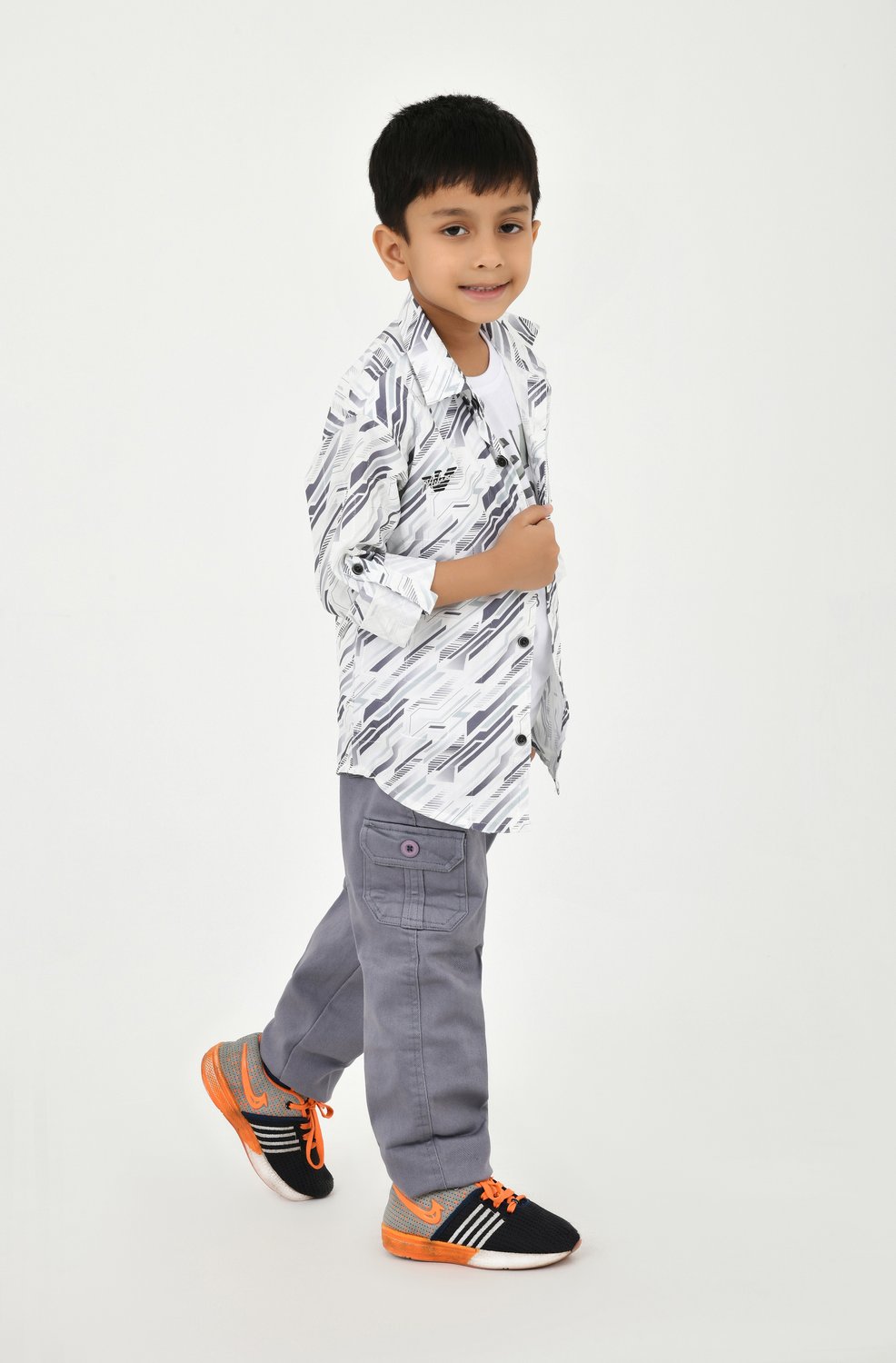 Boys Everyday Waistcoat Set 070 — view 3