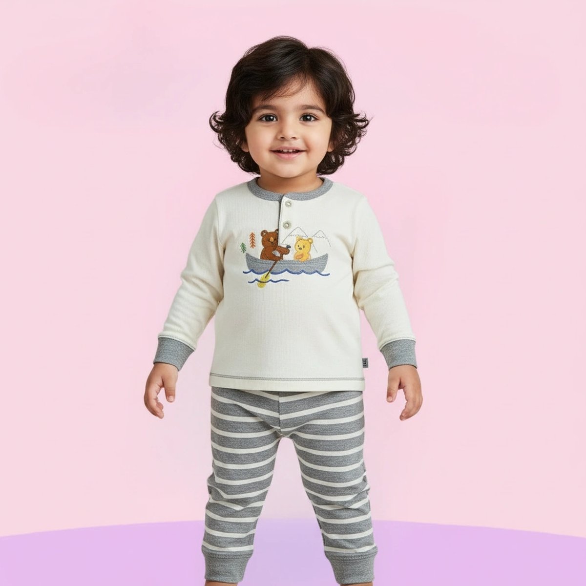 Toddler Summer Dhoti Kurta 063 — view 4