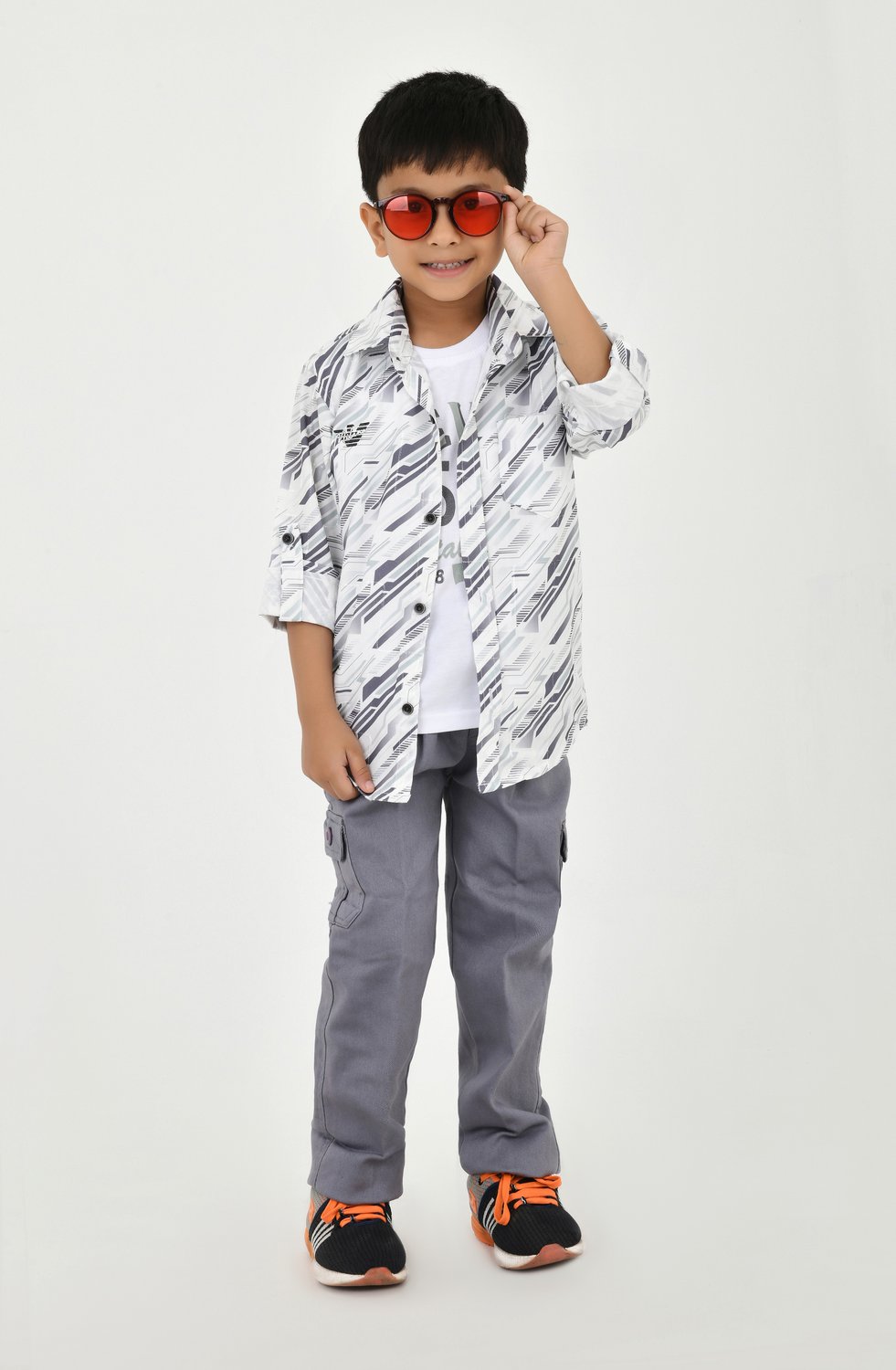 Boys Everyday Waistcoat Set 070 — view 5