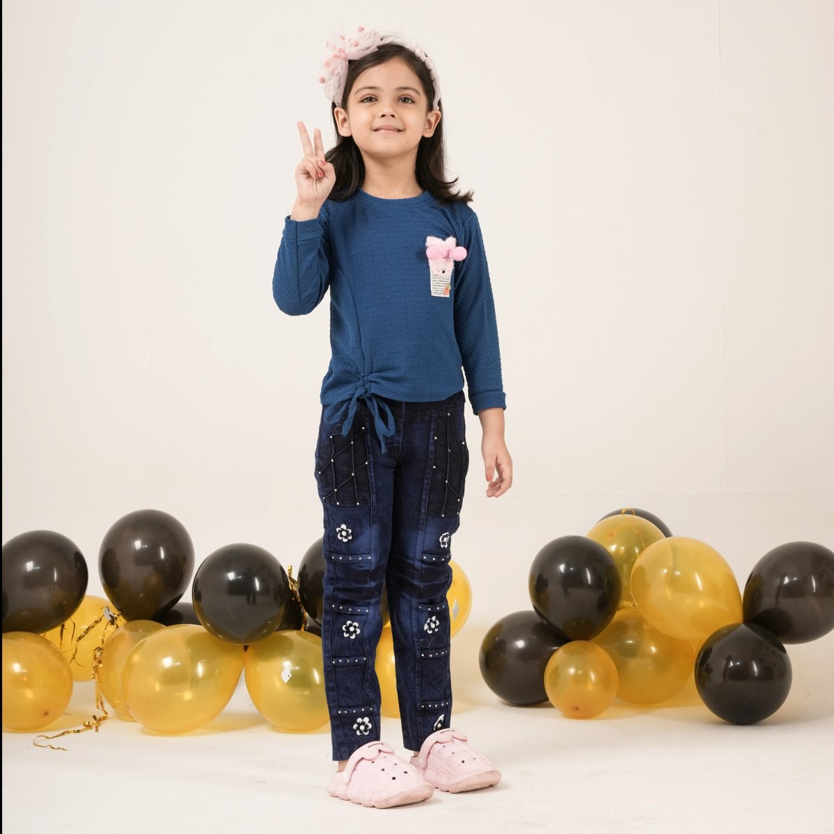 Baby Classic Printed Frock 001 — view 5