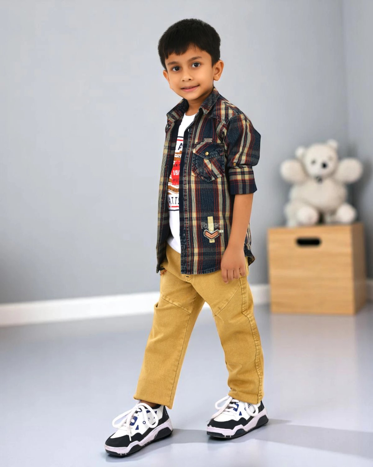 Kids Casual Sleeveless Jumpsuit 021 alternate view