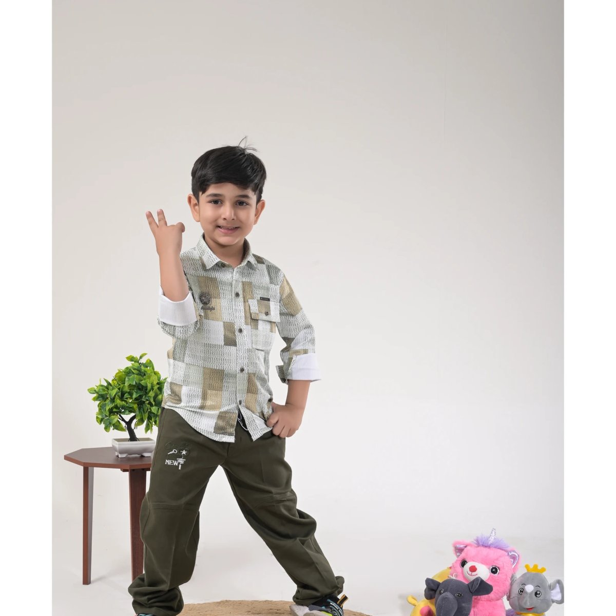 Toddler Classic Sleeveless Jumpsuit 005 — view 5