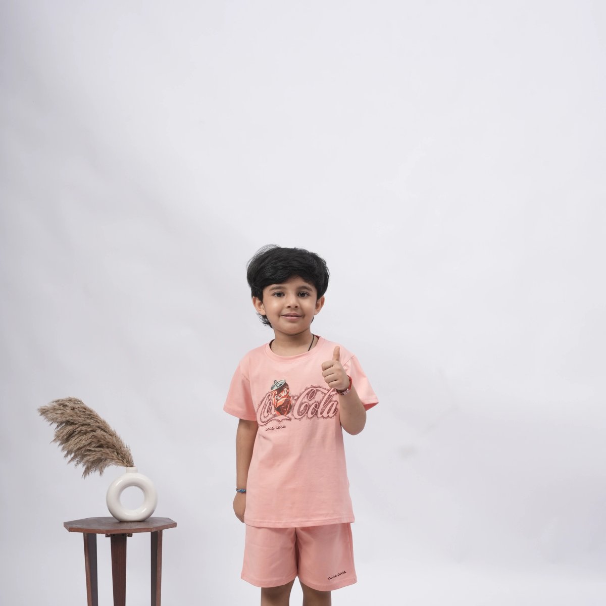 Boys Playful Denim Dungaree 056 — view 3