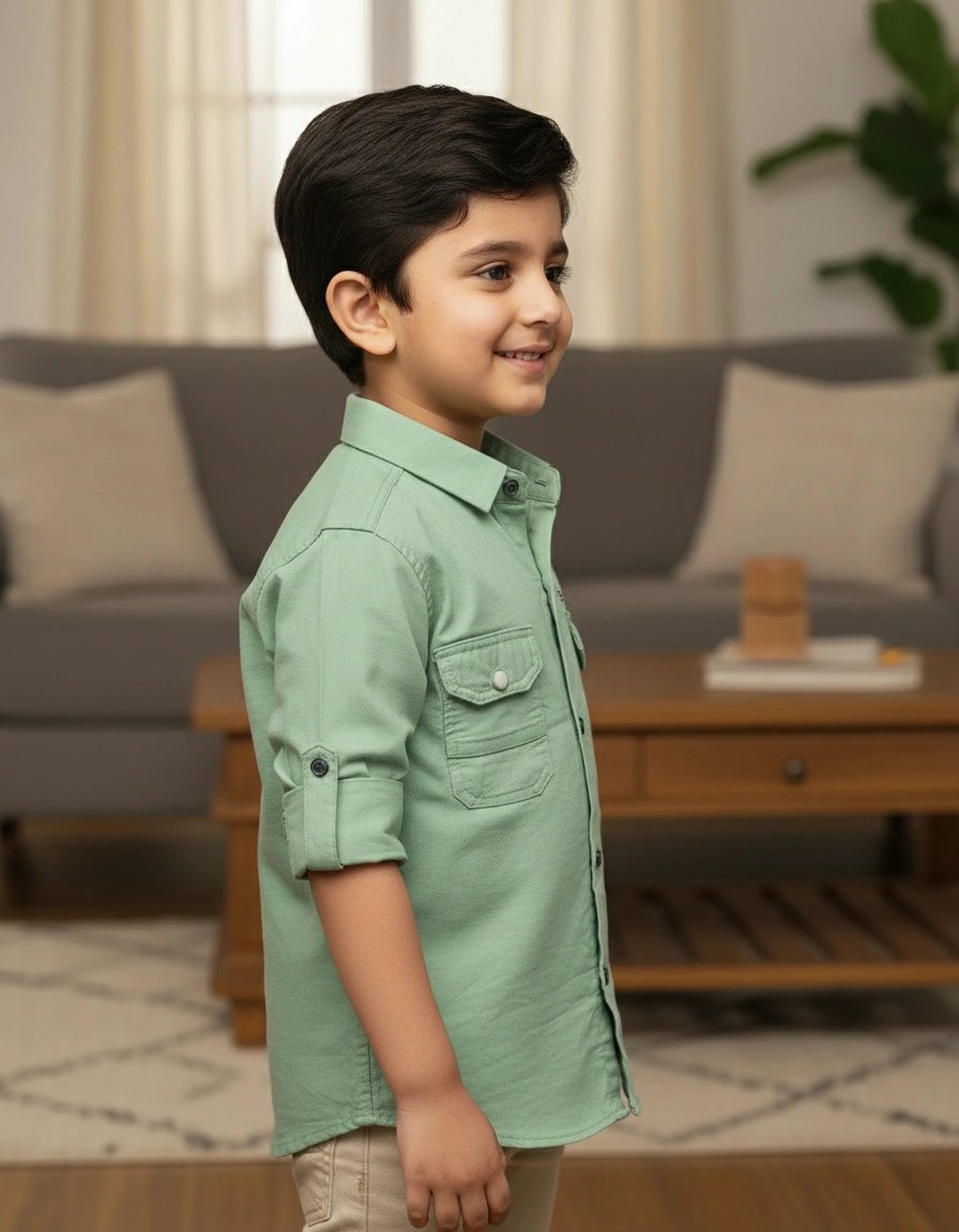 Kids Everyday Printed Frock 096 — view 3