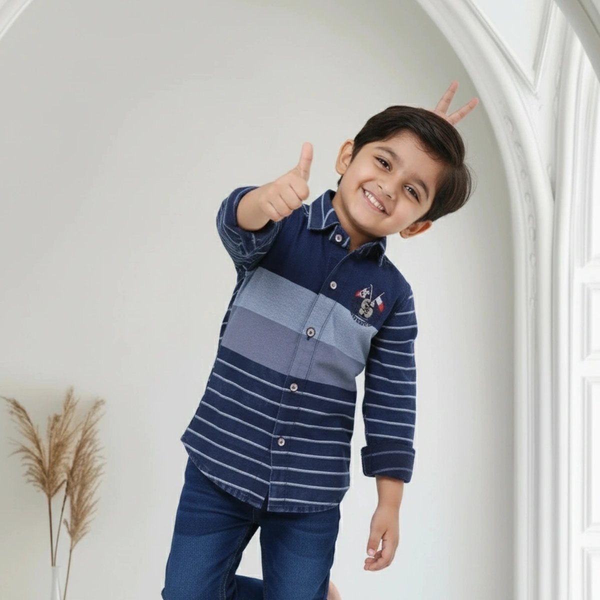 Boys Playful Fleece Jacket 077 alternate view