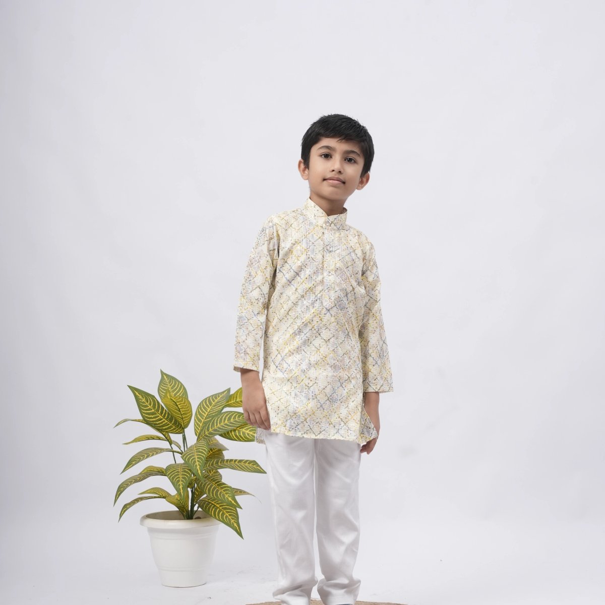 Girls School Ethnic Sherwani 097 alternate view