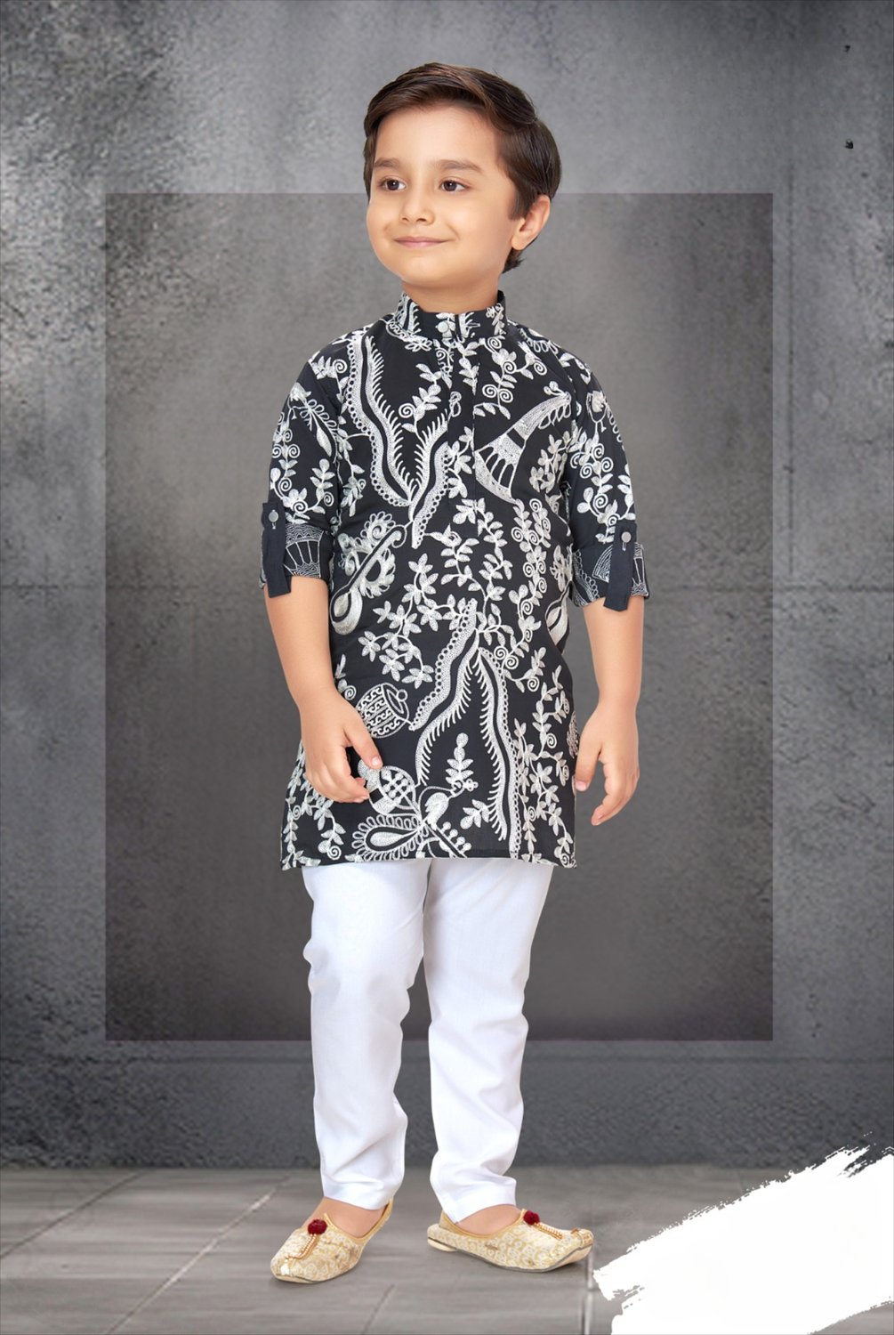 Toddler Classic Waistcoat Set 091 — view 3