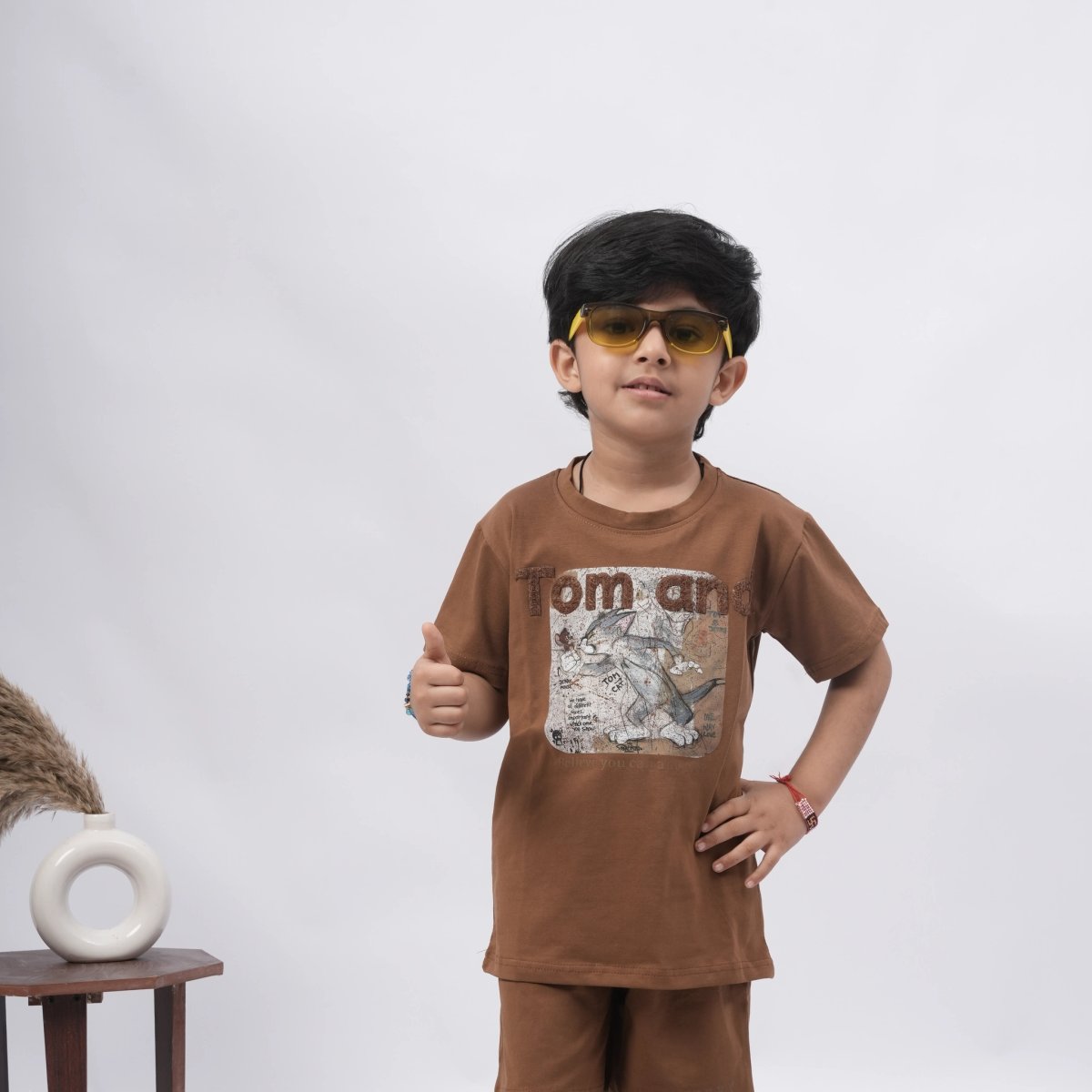 Toddler Playful Waistcoat Set 050 alternate view