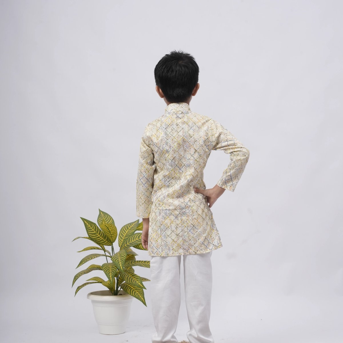 Girls School Ethnic Sherwani 097 — view 5