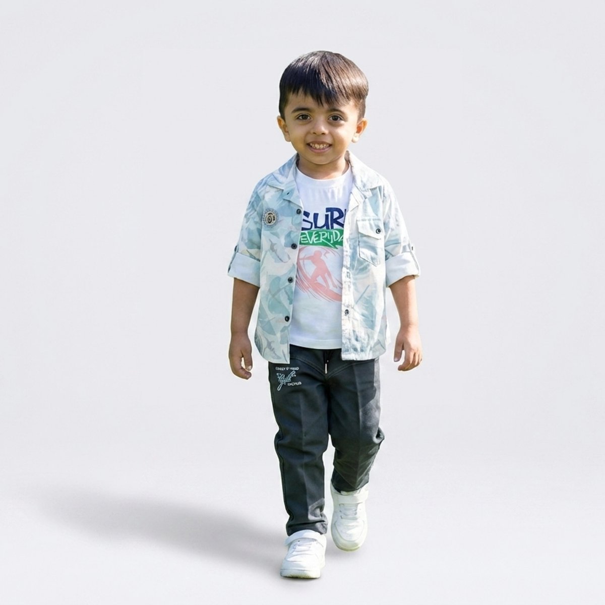 Boys Winter Kurta Pyjama Set 035