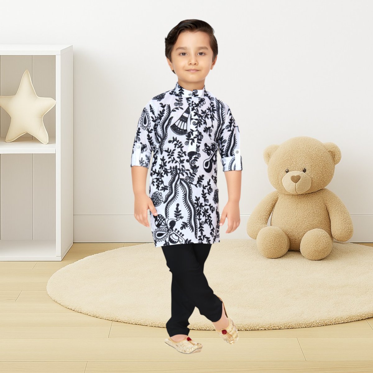 Girls Classic Shirt and Shorts Set 090