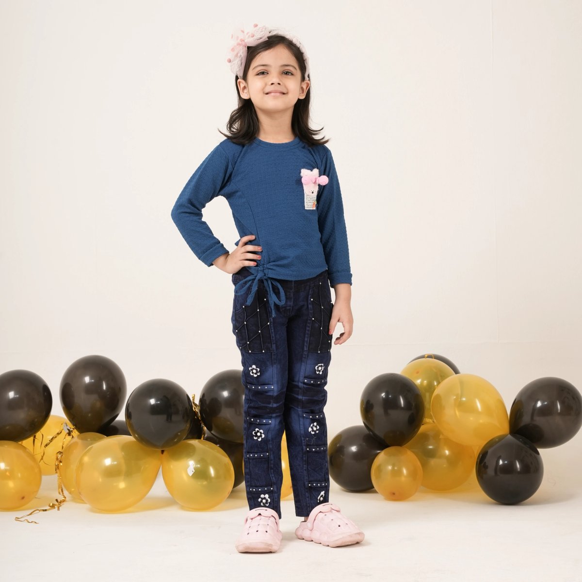 Baby Classic Printed Frock 001
