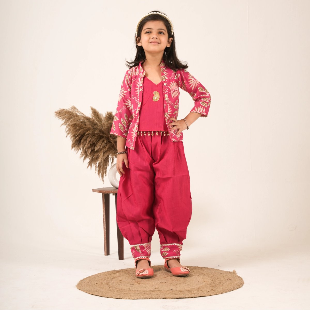 Kids Festive Shirt and Shorts Set 025