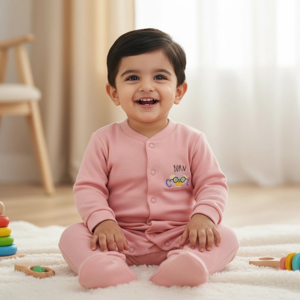 Baby Classic Printed Frock 048