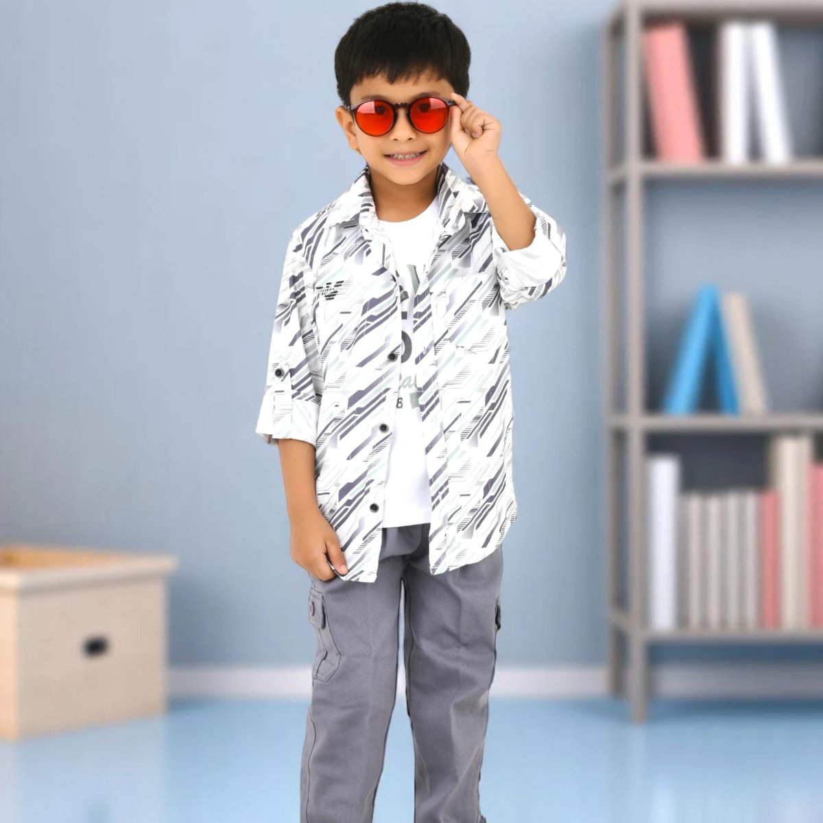 Boys Everyday Skirt and Top Set 007