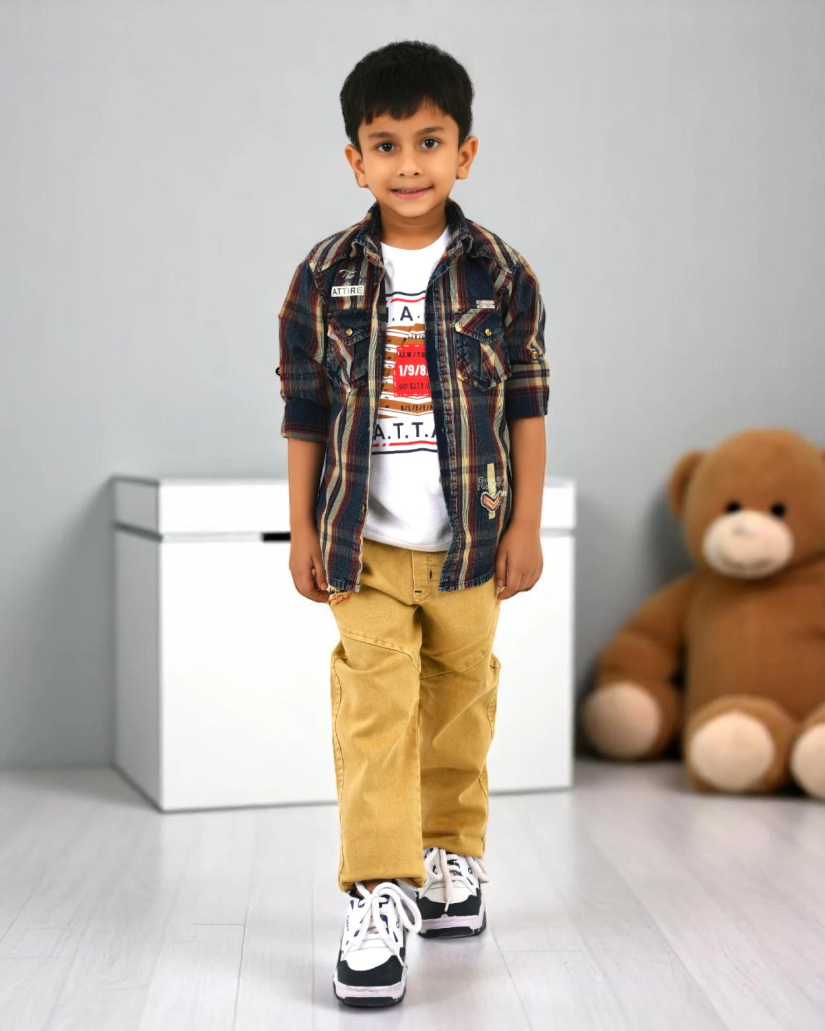 Kids Casual Sleeveless Jumpsuit 021